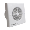 4"/100mm Quiet Extractor Fan with Timer, Manrose QF100T