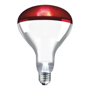 250W Infrared Heat Lamp ES Red