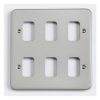 6 GANG METALCLAD FACE G3325