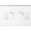 4 Gang 2WAY SWITCH SLIM, DETA S1244