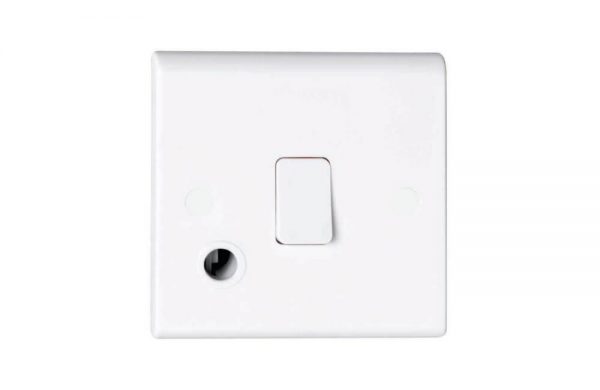 20A SLIM DP SWITCH With FRONT FLEX OUTLET , S1392