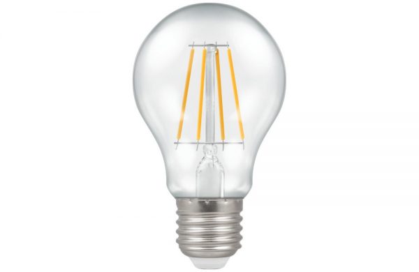 5W LED GLS Filament Dimmable Lamp ES (E27) Warm White 2700K Clear, Crompton 4191