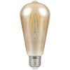 5W LED Antique Filament ST64 Dimmable Lamp ES (E27) 2200K, Crompton 4238
