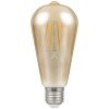 Dimmable LED filament ST64 squirrel cage lamp