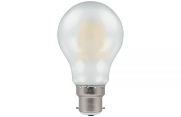 7.5W LED GLS Filament Dimmable Lamp BC (B22) Warm White 2700K Pearl