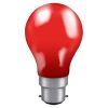 60W GLS BC LAMP RED