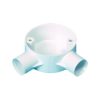 20MM WHITE ANGLE BOX       A20