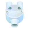 3 Way 20MM Y BOX WHITE - Y20