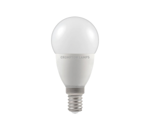 5.5W LED Round Golf Lamp SES Daylight 6000k, Crompton 11588