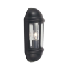 LATINA POLYCARBONATE HALF LANTERN 42W BLACK