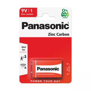 BATTERY 9V SINGLE         6F22