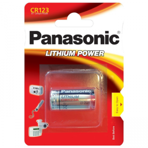 3V LITHIUM BATTERY       CR123