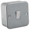 1G 2W SWITCH METAL CLAD  M2000