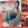 staywarm heated throw