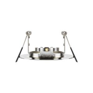 Alternative view of Evofire 85 Fire-Rated Downlight – 70mm Cutout, IP65, Polished Chrome Round, incl. GU10 Holder (Integral)