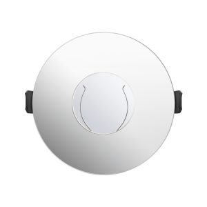 Alternative view of Evofire 85 Fire-Rated Downlight – 70mm Cutout, IP65, Black Round, incl. GU10 Holder (Integral)