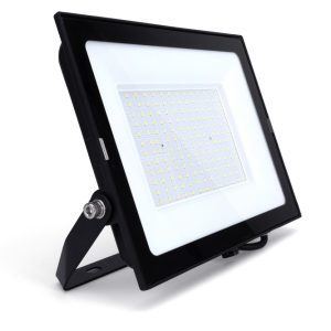 Compact Slim Floodlight 150W 15000LM 4000K 120° Beam IP65 IK08 Integral LED Black