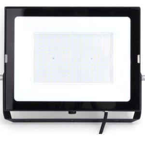 Alternative view of Compact Slim Floodlight 150W 15000LM 4000K 120° Beam IP65 IK08 Integral LED Black