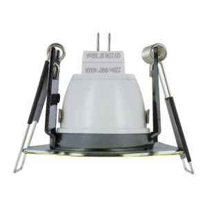 Alternative view of Evofire Mini 64 Fire-Rated Downlight – 45mm Cutout, IP65, Antique Brass Round (Integral)